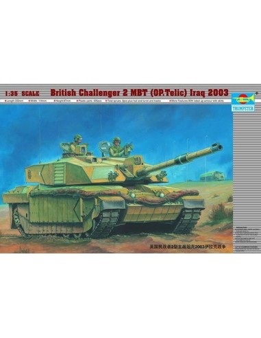 1:35 British Challenger II MBT Basra 2003 Telic