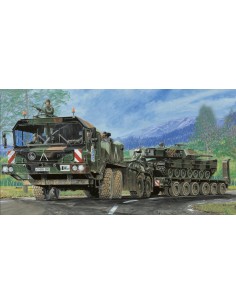 1:35 German Faun Elephant Slt-56 Panzer Transport