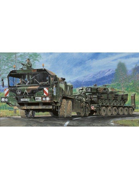 1:35 German Faun Elephant Slt-56 Panzer Transport