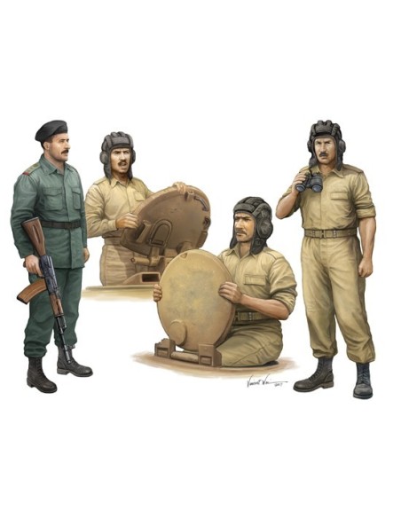 1:35 Iraqi Tank Crew