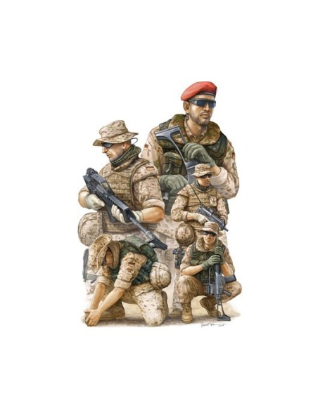 1:35 Modern German ISAF Soldiers in Afghanistan