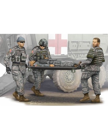 1:35 Modern U.S. Army -Stretcher Ambulance Team