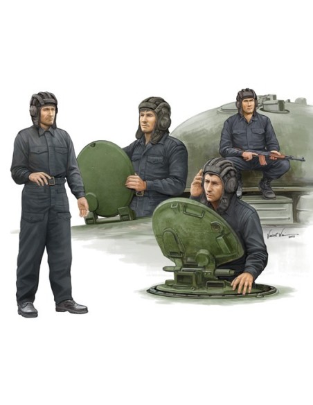 1:35 Soviet Tank Crew