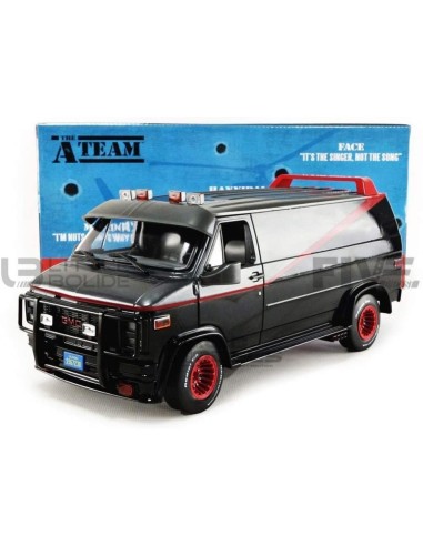 1:18 1983 GMC VANDURA "A-ETAM VAN" GREY/BLACK