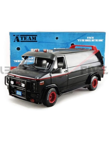 1:18 1983 GMC VANDURA "A-ETAM VAN" GREY/BLACK