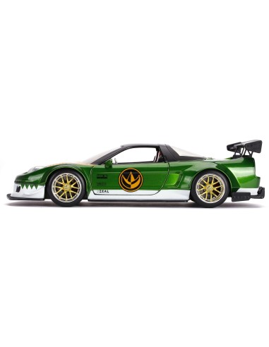 1:24 2002 HONDA NSX W/DIECAST POWER RANGER GREEN