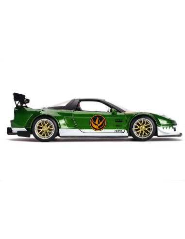 1:24 2002 HONDA NSX W/DIECAST POWER RANGER GREEN