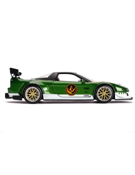 1:24 2002 HONDA NSX W/DIECAST POWER RANGER GREEN