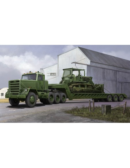 1:35 M920 TRACTOR TOW M870A1 SEMI TRAILER