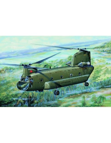 1:72 CH-47A Chinook medium-lift helicopter