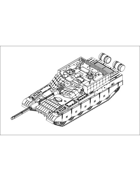 1:72 PLA ZTZ-99A MBT