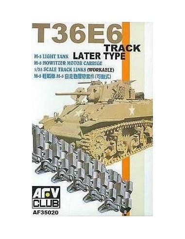 1:35 M5/M8 LIGHT TANK T36E6 TRACK