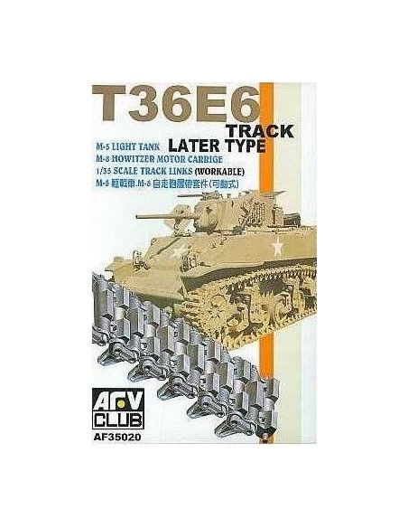 1:35 M5/M8 LIGHT TANK T36E6 TRACK