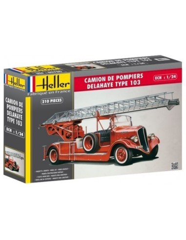 1:24 CAMION DE POMPIERS DELAHAYE"BONNEVILLE"