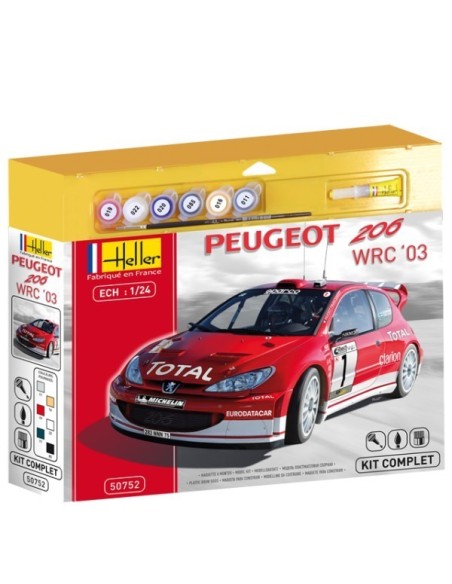 1:24  Peugeot 206 WRC (59 pcs)