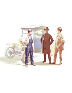 1:24 Henry Ford & Co (3 figures)