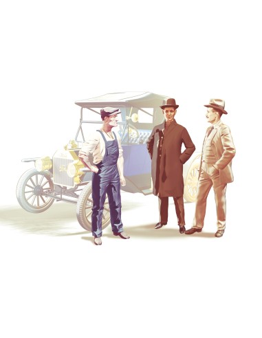 1:24 Henry Ford & Co (3 figures)