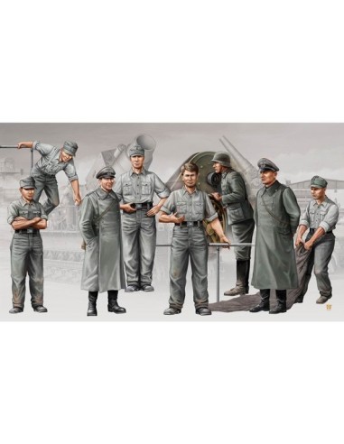 1:35 GERMAN ARTILLERY CREW MORSER KARL