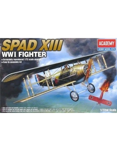 1:72 Spad XII WWI Fighter
