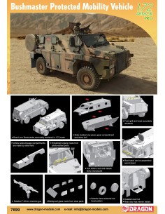 1:72 BUSHMASTER PROTECTED MOBILITY VEHICLE