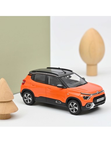 1:43 CITROEN C3 INDIAN MARKET 2021 ORANGE&GREY