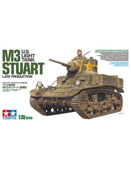 1:35 US LIGHT TANK M3 STUART LATE