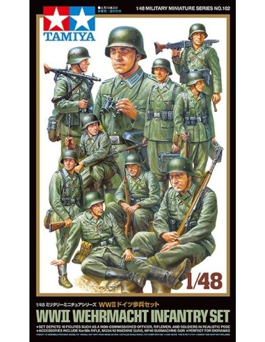 1:48 WEHRMACHT INFANTRY SET