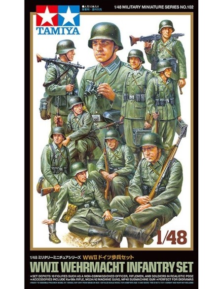 1:48 WEHRMACHT INFANTRY SET