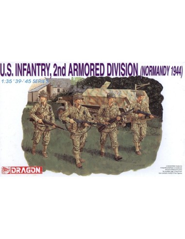 1:35 U.S. Infantry 2nd Armored Division (Normandy