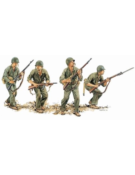 1:35 U.S. Marines, Guadalcanal 1942