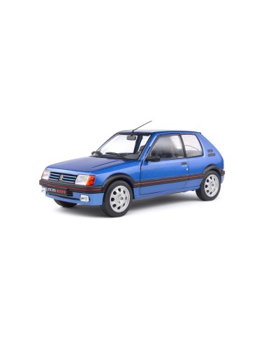 1:18 PEUGEOT 205 GTI 1.9L MK1 BLEU MIAMI 1988