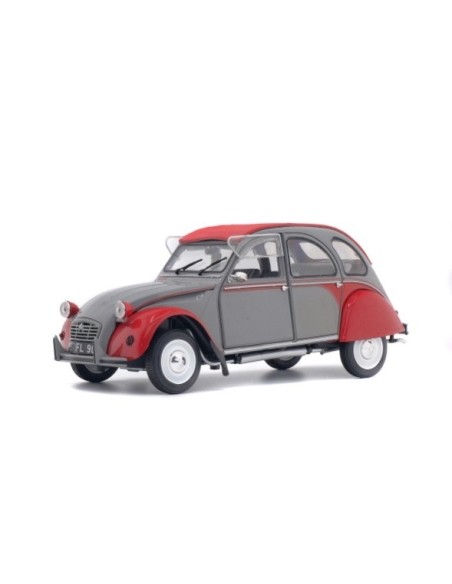 1:18 CITROËN 2CV6 DOLLY GRISE ROUGE 1985