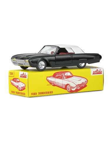 1:43 FORD THUNDERBIRD COUPE BLACK 1963