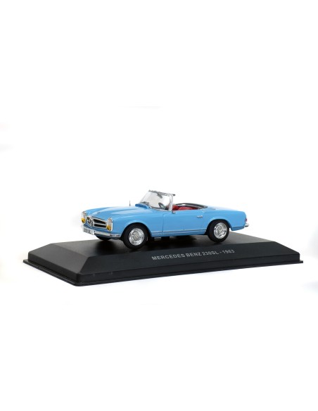 1:43 Mercedes Benz 500SL 230 SL Light Blue 1963