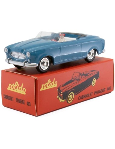 1:43 PEUGEOT 403 CABRIOLET BLUE 1959