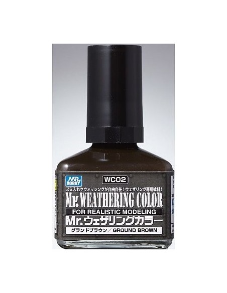 WEATHERING COLOR GROUND BROWN (40ML) X6