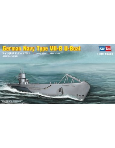 1:350 GERMAN NAVY TYPE VII-B U-BOAT