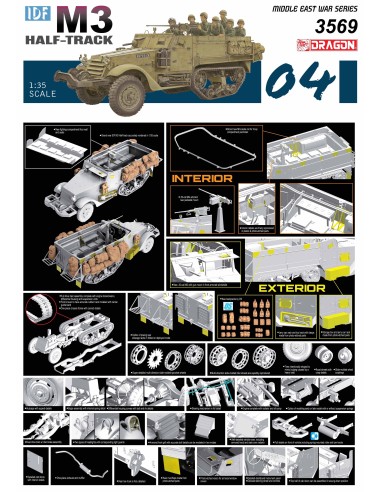 1:35 IDF M3 HALF TRACK