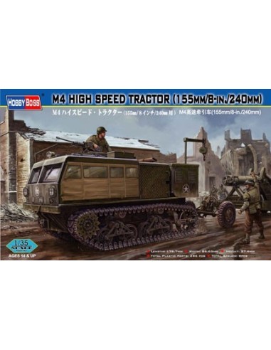 1:35 M4 High Speed Tractor(155mm/8-in./240mm)