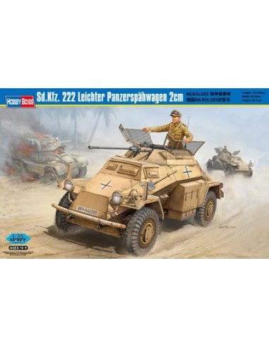 1:35 Sd.Kfz.222 Leichter Panzerspahwagen 2cm