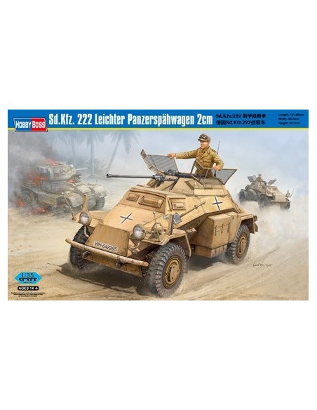 1:35 Sd.Kfz.222 Leichter Panzerspahwagen 2cm