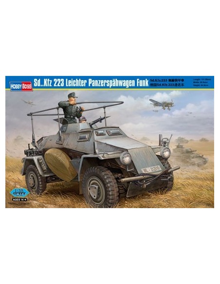 1:35 SDKFZ 223 LEICHTER PANZERSPAHWAGEN FUNK