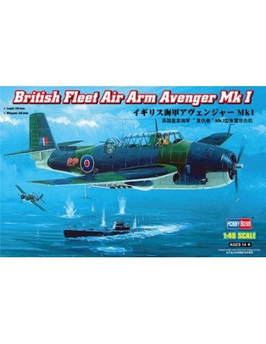 1:48 British Fleet Air Arm Avenger Mk 1