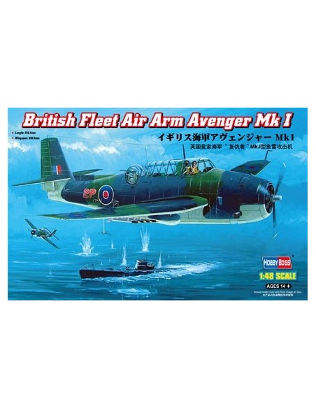 1:48 British Fleet Air Arm Avenger Mk 1