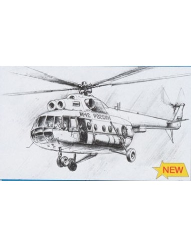 1:72 MIL MI-8 RESCUE HELICOPTER REED