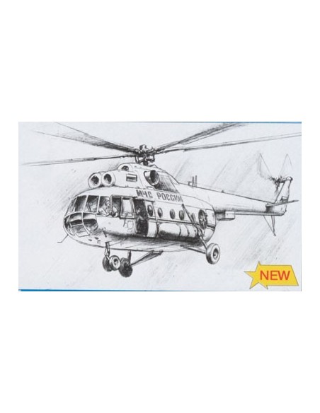 1:72 MIL MI-8 RESCUE HELICOPTER REED