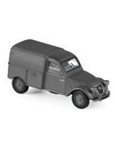 1:87 CITROEN 2CV AU 1953 DARK GREY X4