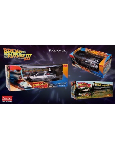 1:18 De Lorean-Back to the Future Part II Railroad