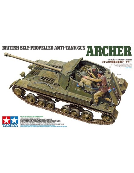 1:35 BRITISH ANTI TANK GUN ARCHER -SELF PROPELLED