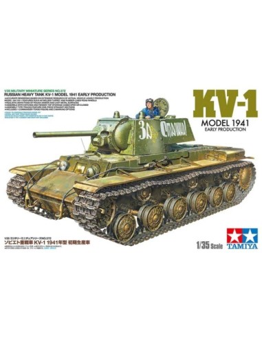 1:35 RUSSIAN HEAVY TANK KV-1Q MODEL 1941 EARLY